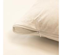 NATURALS - Protector de Almohada Impermeable - Tejido Jersey 100% Algodón - Suave, Elástico y Transpirable - 45x135 cm - Cubre Almohada - Oeko-Tex Standard 100