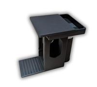 Naturalspring® Tower Handyhalterung kompatibel mit Hitster Musiksspiel passgenau sicheren Halt integrierte Kartenfach ideal für QR-Scan Aufbewahrung