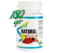 NaturalSprint - Laxante para Aliviar el Estreñimiento - Ablanda las Heces - Ingredientes 100% naturales - Limpieza y detox de colon - 180 comprimidos - Fabricado en Italia