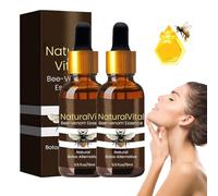 Naturalvital Esencia de Veneno de Abeja, Vitesse Advanced Bee Venom Serum, Natural Vital Bee Venom Essence, Veneno de Abeja Esencia Antiarrugas y Piel Firme, Para Reducir Líneas Finas (2pcs)