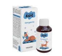 Naturamins Kids Garganta, Jarabe Infantil para Suavizar la Garganta y Aliviar la Tos, Vitaminas para Niños, Sin Gluten ni Lactosa, Sabor Limón, 150 ml