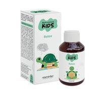 Naturamins Kids Relax, Jarabe Infantil Natural para Relajación y Sueño, Favorece Descanso Tranquilo, Vitaminas para Niños, Sin Gluten ni Lactosa, Sabor Albaricoque, 150 ml