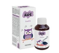 Naturamins Kids Sueño, Jarabe Infantil para Dormir y Solucionar Problemas de Sueño, Con Melatonina, Magnesio, Melisa y Lavanda, Sin Gluten ni Lactosa, Sabor Cereza, 150 ml