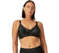 Naturana Minimiser Moulded Soft Cup Bra Sujetador, Black, 105DD para Mujer