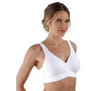 NATURANA Sujetador de algodón sin Aros Blanco 105C