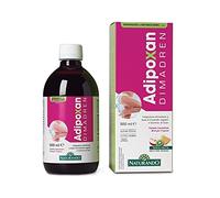 Naturando Adipoxan Dimadren Complemento alimenticio Liquido para el Drenaje de los Fluidos Corporales, el Metabolismo y el Equilibrio del Peso Corporal con 9 extractos vegetales - 500 Ml