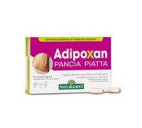 Naturando Adipoxan Pancia Piatta Complemento alimenticio que contrasta hinchazón abdominal y promueve la función digestiva con Anís, Hinojo, Melisa y Jengibre - 30 cápsulas