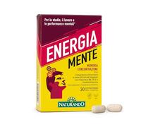 Naturando Suplemento dietético Energia Mente - vitamina B6, B12 y fosfatidilserina - 30 comprimidos
