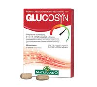 Naturando Glucosyn Complemento Alimenticio Para Niveles Normales De Glucosa en la Sangre con Gymnema, Canelo, Morer Patata dulce y Cromo - 30 Comprimidos