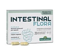 Naturando Intestinal Flora con Probióticos para el equilibrio de la flora intestinal - 20 cápsulas gastrorresistentes