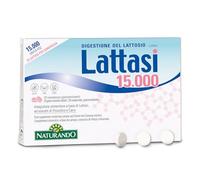 Naturando - Lattasi 15000 20 Cápsulas Gastro Resistentes Complemento Alimenticio Para La Digestiόn De La Lactosa