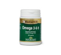 Naturando Omega 3-6-9 Complemento Alimenticio A Base De Omega 3-6-9 y Vitamina E - 50 cápsulas