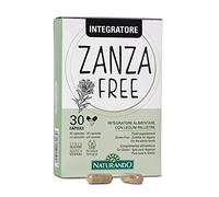 Naturando ZanzaFree complemento alimenticio con Ledum Palustre, Salvia y levadura de Cerveza - 30 cápsulas