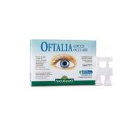 Naturando Oftalia Colirio Oftalmológico con Agua destilada de Arándano Negro, Hamamelis, Camomila, Euphrasia y Ácido Hialurónico - 10 viales de 10 ml