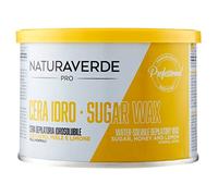 Naturaverde Cera depilatoria soluble en agua con azúcar, miel y limón para piel normal, 1 unidades (1x 400 ml)