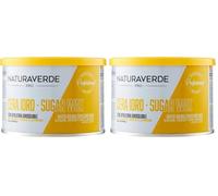 Naturaverde Cera depilatoria soluble en agua con azúcar, miel y limón para piel normal, 1 unidades (1x 400 ml) (Paquete de 2)