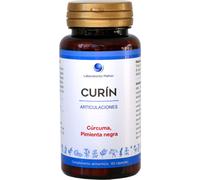 Laboratorios Mahen Curin de Mahen Con cúrcuma y pimienta negra 50 gr | Extracto seco, gelatina, celulosa microcristalina, fosfato dicálcico, estearato de magnesio, dióxido de silicio