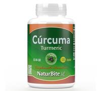 Naturbite Curcuma con Jengibre y Pimienta Negra Capsulas 180 Unidades Complemento Alimenticio Probioticos Bienestar Diario Estilo Curcuma