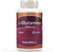 Naturbite - L-Glutamina 1000 Mg | 60 Cápsulas | para Dieta Saludable y Bienestar, Función Inmunológica y Recuperación Deportiva