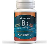 NaturBite Vitamina B12 1000mcg 120comp masticables