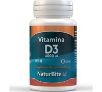 NaturBite Vitamina D3 4000 UI 60 caps