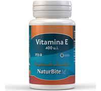NaturBite - Vitamina E 400 UI Natural | 60 Cápsulas | Antioxidante y Protección Celular del Estrés Oxidativa, Cuidado Personal y Bienestar, Ingredientes de Calidad, D-alfa-tocoferol