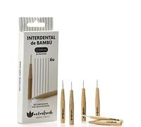 NATURBRUSH Cepillo INTERDENTAL Extra Fino 0,6MM Bambu 6 UDS