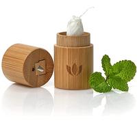 Naturbrush Hilo Dental En Funda De Bambu Bobina 30 Metros Con Cera Vegano 100 ml
