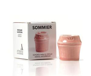 NATURBRUSH SOMMIER soporte para cepillo dental rojo 1 pz 50 g