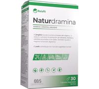 Naturdramina - 30 Cápsulas | Relafit - Laboratorios MS | Mareo del viajero o cinetosis | Náuseas | Vómitos | Apto para Veganos