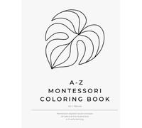 Nature Alphabet Coloring Book: A-Z Nature Themed Coloring Pages Using Montessori Phonetics