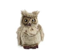 Nature-AN338 Living Nature - Peluche de búhos, schneebedeckt, color marrón, desconocido, medium (Keycraft AN338 , color/modelo surtido