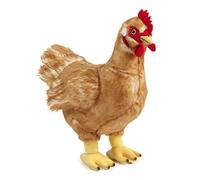 Nature-AN378 Living Nature - Juguetes de peluche de aves de corral, con diseño de gallinas y patos, Color unknown (Keycraft AN378 , color/modelo surtido