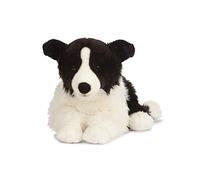 Nature-AN481 Living Nature Gigante de Peluche para Perro Collie (60 cm), Color negro y blanco (Keycraft AN481 , color/modelo surtido