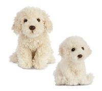 Nature-AN486 Living Nature - Peluche para perro y cachorro, Color beige, paquete (Keycraft AN486 , color/modelo surtido