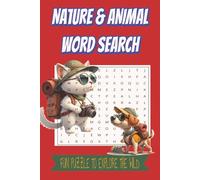 Nature&Animals Word Search Puzzle Book: Word Search about Nature and Animal Word Searches with Easy to Read Print about Nature&Animals and More | 6x9 ... for travel, school breaks, or quiet time fun.