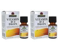 Nature Answer's - Gotas de vitamina D-3, 4000, 2 x 15 ml, paquete de 2, 30 ml en total