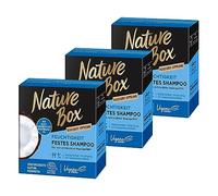 Nature Box Champú resistente a la humedad con aceite de coco, cosmética natural vegana, 250 mililitros, 3 unidades (3 x 85 g)