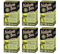 Nature Box - Juego de 6 cuidados de ducha con aroma de oliva, cosmético natural, 100 g (6 unidades)