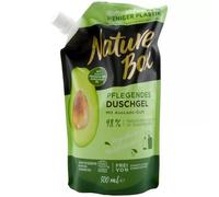 Nature Box - Pack de 6 recambios de gel de ducha con aceite de aguacate prensado en frío, 500 ml
