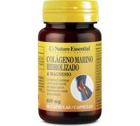 Nature Essential Colágeno marino y magnesio 600 mg con vitamina C y B6/B9/B12 60 cápsulas