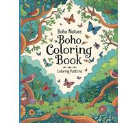 Nature Coloring Book For Grown-Ups, Teens & Kids: Relaxing | 8x10in |