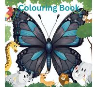 nature colouring book: discover the animals and life of forest