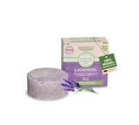 Nature Cosmétique® Basic Champú sólido Lavanda (75 g) - Aceite de lavanda, lúpulo y extracto de romero, cabello normal, fino y quebradizo, cuero cabelludo sensible y escamoso, hidratante, vegano