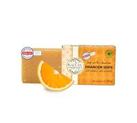Nature Cosmétique® Jabón sólido de espino amarillo naranja - para manos y cuerpo - Jabón natural hecho a mano - Hidratante y cuidado de la piel - Vegano, sin aceite de palma - Fabricado en Alemania