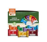 Nature Cosmétique® Juego de 28 pastillas de aromaterapia para el baño, mezcla, aromaterapia para momentos relajados de bienestar, bombas de baño de ducha con aceites esenciales, idea de regalo