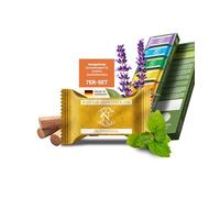 Nature Cosmétique® Juego de 7 pastillas de baño de aromaterapia, helado de fantasía, aromaterapia para momentos relajados de bienestar, bombas de baño ducha con aceites esenciales, idea de regalo
