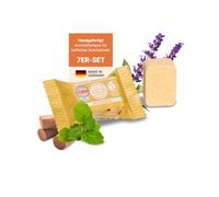 Nature Cosmétique® Juego de 7 pastillas de baño para aromaterapia certificadas - FANTASIERISE - Aromaterapia para momentos de bienestar relajados - con aceites esenciales - Idea de regalo - Fabricado