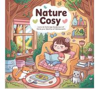 Nature Cosy: Livre de Coloriage Audacieux et Facile pour Adultes et Adolescents