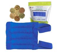 Nature Creation La envoltura de la rodilla y el codo - Una almohadilla para calentar - Una terapia fría o caliente Azul